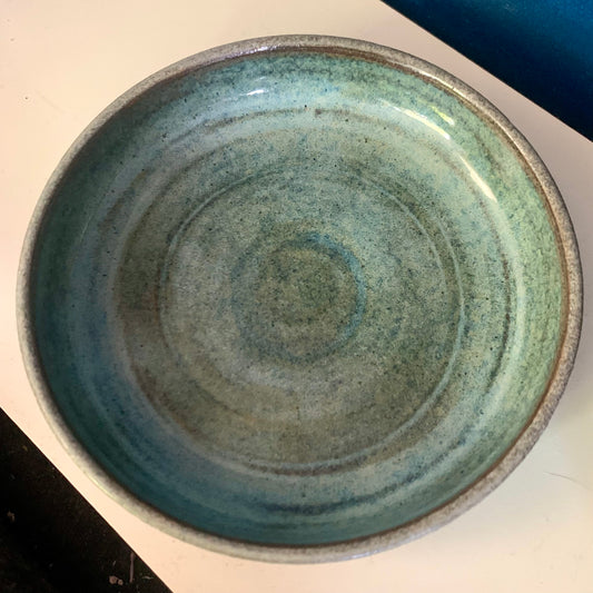 ocean blue side plate