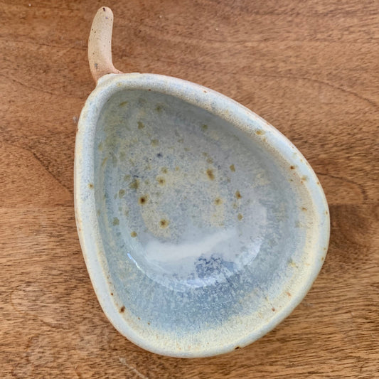 pear trinket dish (pale blue)
